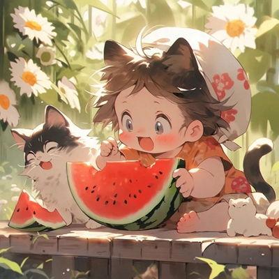 娱乐吃瓜头像女生动漫,揭秘娱乐吃瓜头像背后的魅力风采